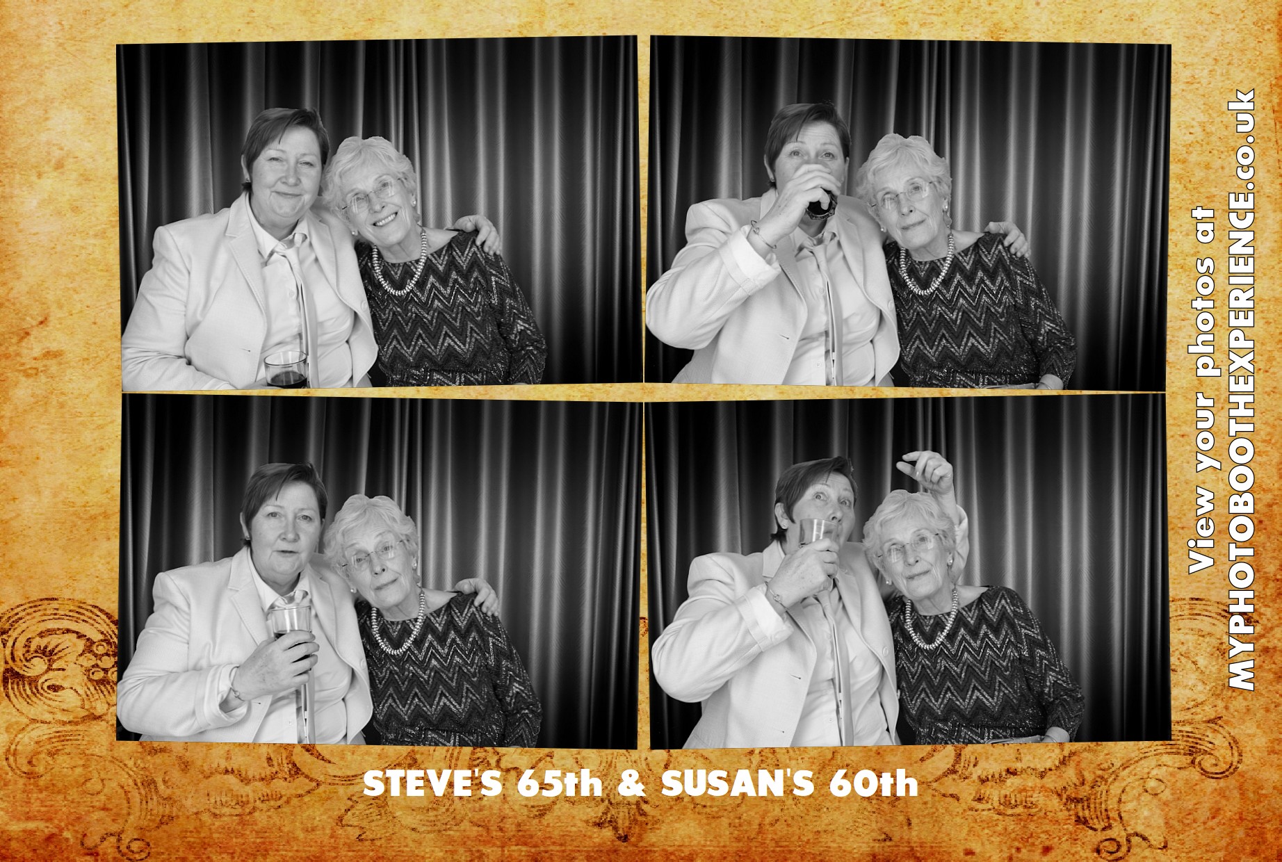 Steve's 65th & Susan 60th Birthday | View more photos from the event at gallery.myphotoboothexperience.co.uk/u/MyPhotoBoothExperienceLtd/Steves-65th-Susan-60th-Birthday
